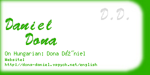 daniel dona business card